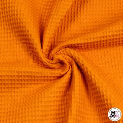 Wafelek bawełniany pomarańczowy 240g/m2 gofer wz2409